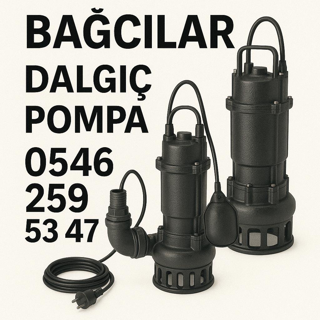bağcılar dalgıç pompa servisi