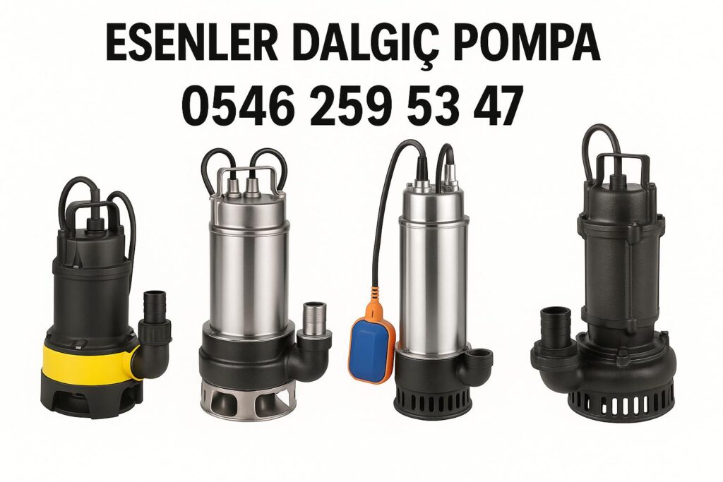 esenler dalgıç pompa servisi