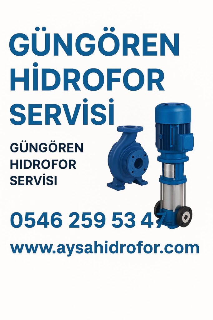 güngören hidrofor servisi
