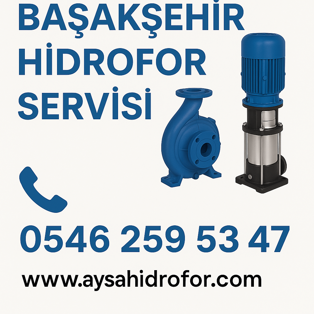 başakşehir hidrofor servisi