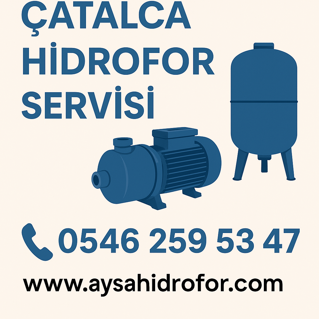 çatalca hidrofor servisi